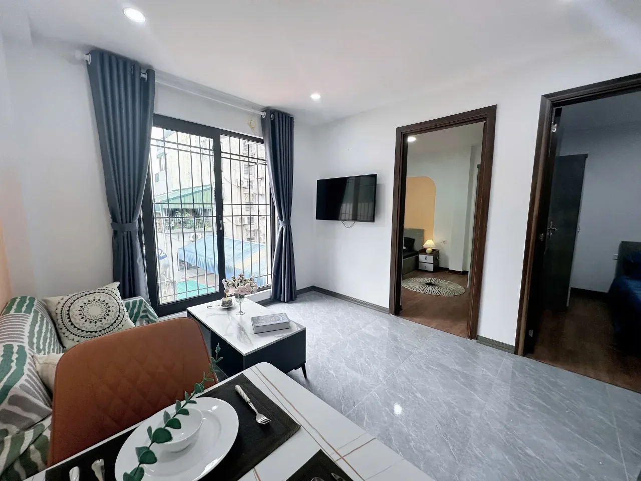 Căn hộ 2 Ngủ 1 Khách 50m2 tại Tầng 6 — ảnh 2