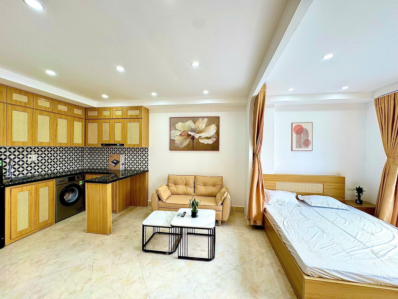 Căn hộ 1 Ngủ 1 Khách 35m2 tại Tầng 3 — ảnh 1
