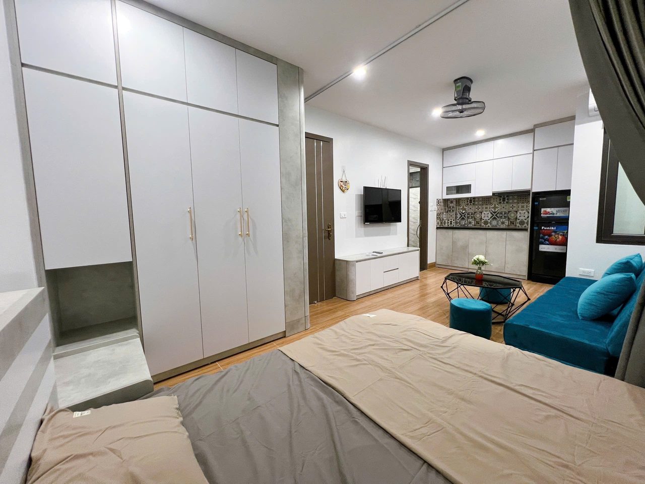 Căn hộ 1 Ngủ 1 Khách 35m2 tại Tầng 4 — ảnh 2