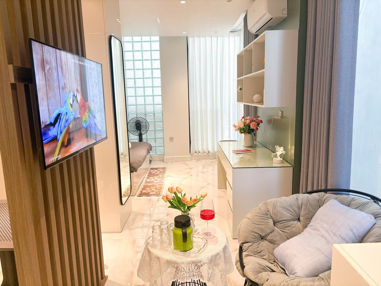 Căn hộ 1 Ngủ 1 Khách 40m2 tại Tầng 3 — ảnh 1