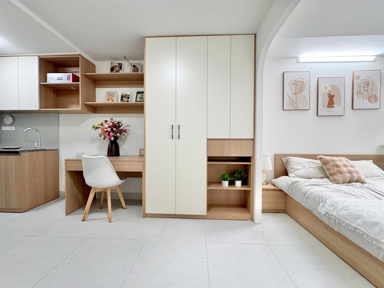 Căn hộ Studio 20m2 tại Tầng 3 — ảnh 1
