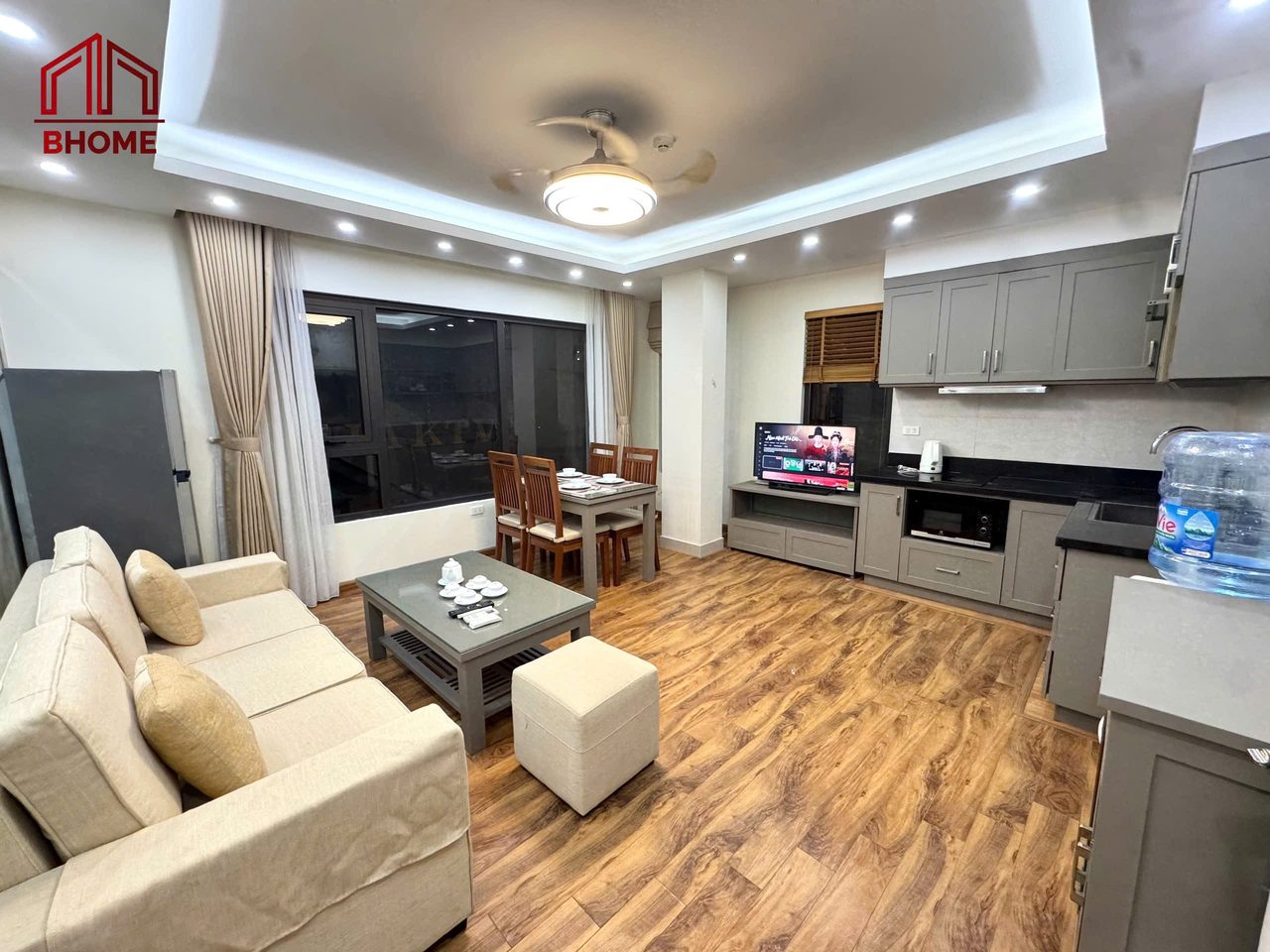 Căn hộ 1 Ngủ 1 Khách 50m2 tại Tầng 3 — ảnh 2