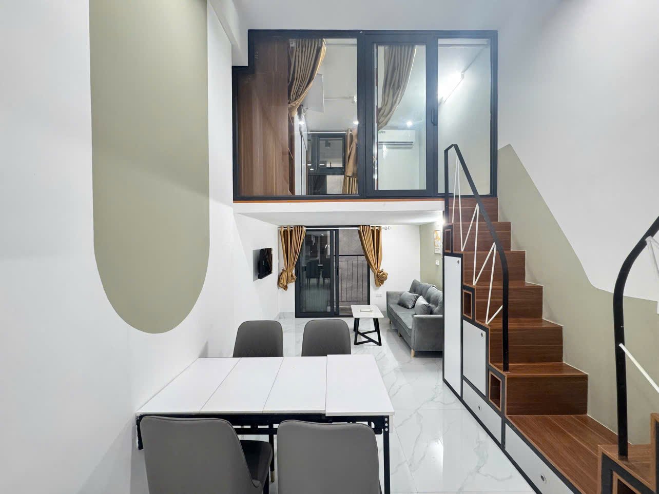 Căn hộ 2 Ngủ 1 Khách 50m2 tại Tầng 3 — ảnh 2