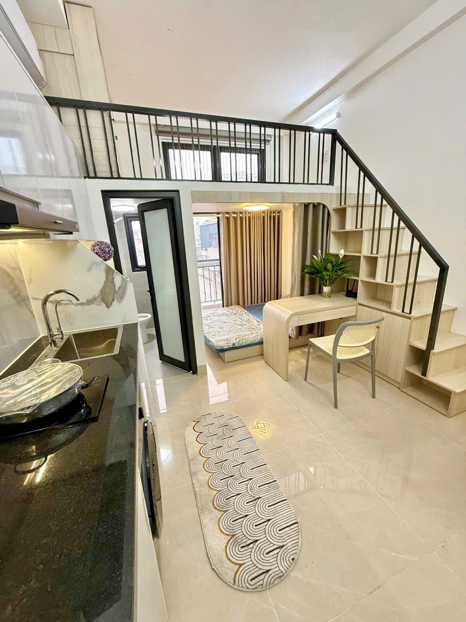 Căn hộ 1 Ngủ 1 Khách 33m2 tại Tầng 4 — ảnh 1
