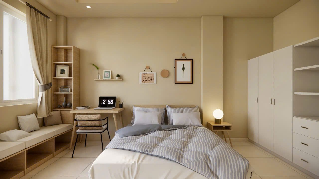 Căn hộ Studio 28m2 tại Tầng 3 — ảnh 1