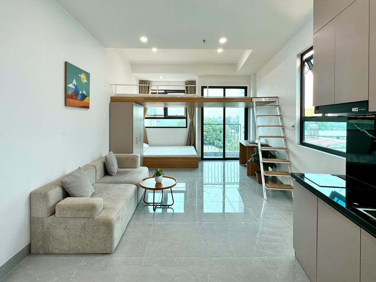 Căn hộ 1 Ngủ 1 Khách 36m2 tại Tầng 5 — ảnh 1