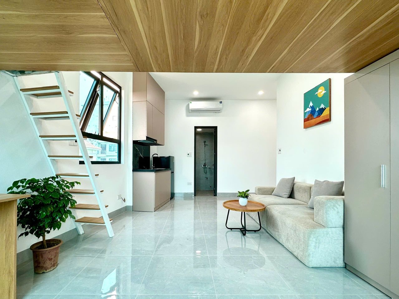 Căn hộ 1 Ngủ 1 Khách 36m2 tại Tầng 5 — ảnh 2