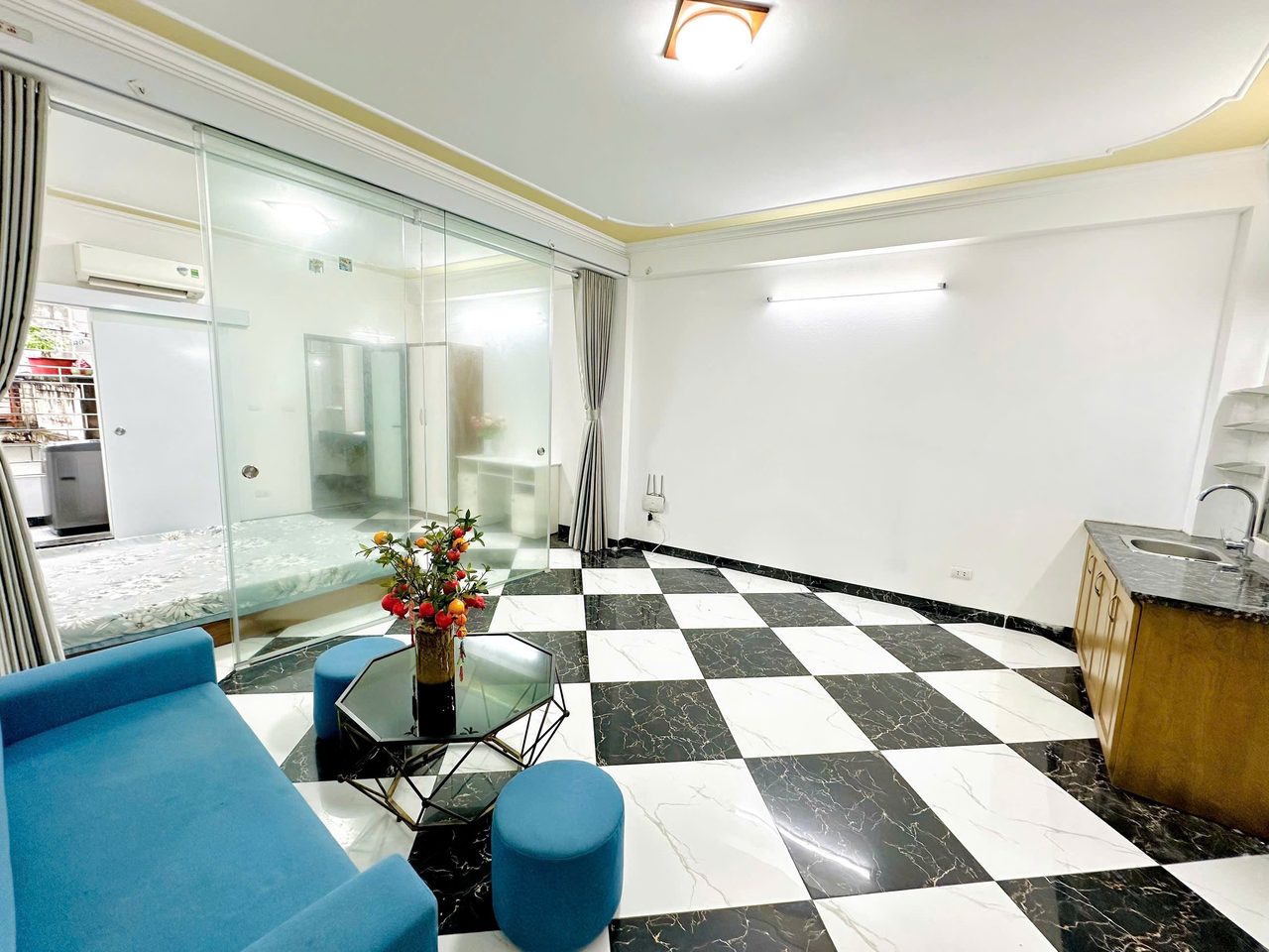 Căn hộ 1 Ngủ 1 Khách 40m2 tại Tầng 5 — ảnh 2