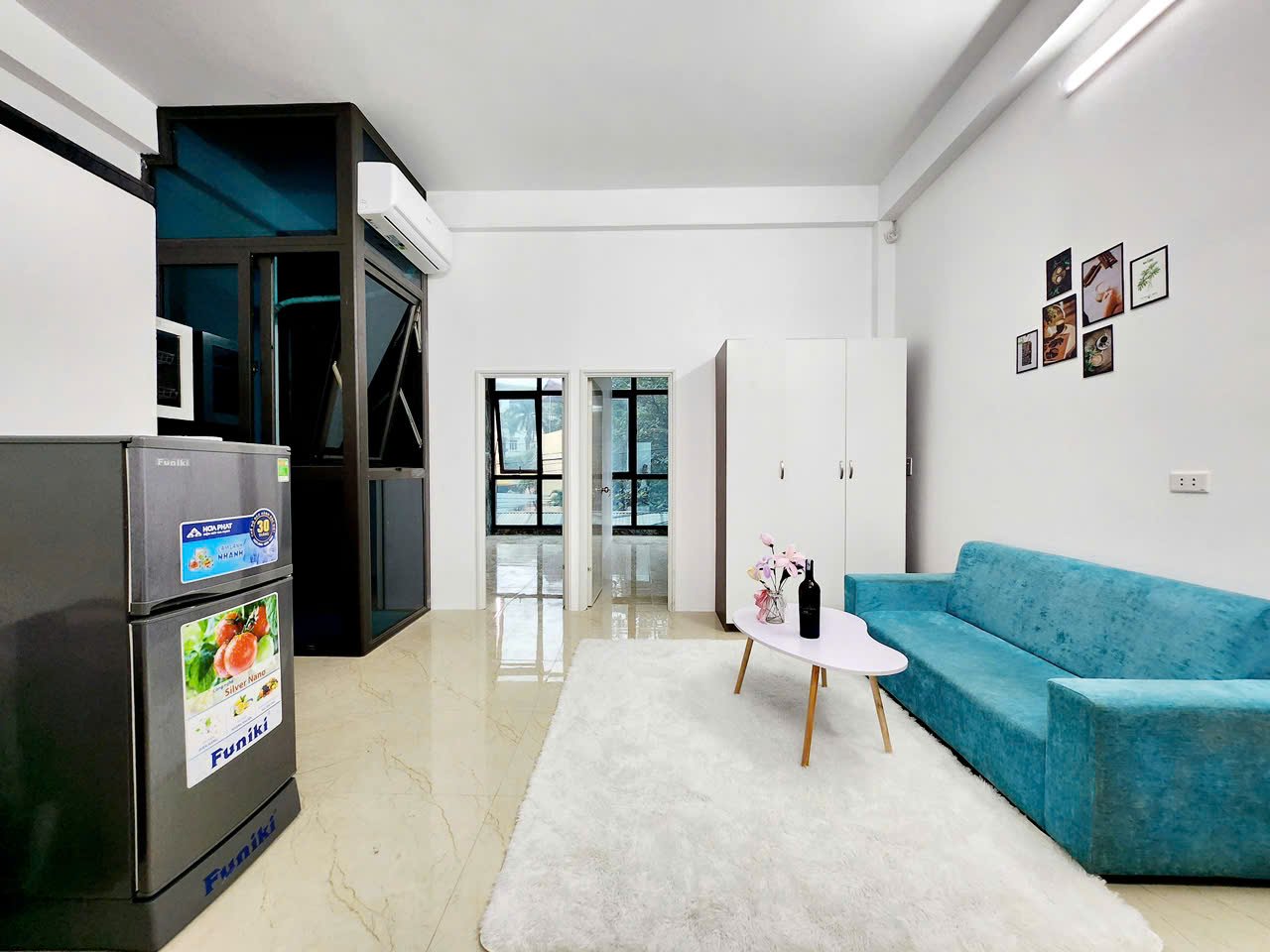 Căn hộ 2 Ngủ 1 Khách 50m2 tại Tầng 3 — ảnh 2
