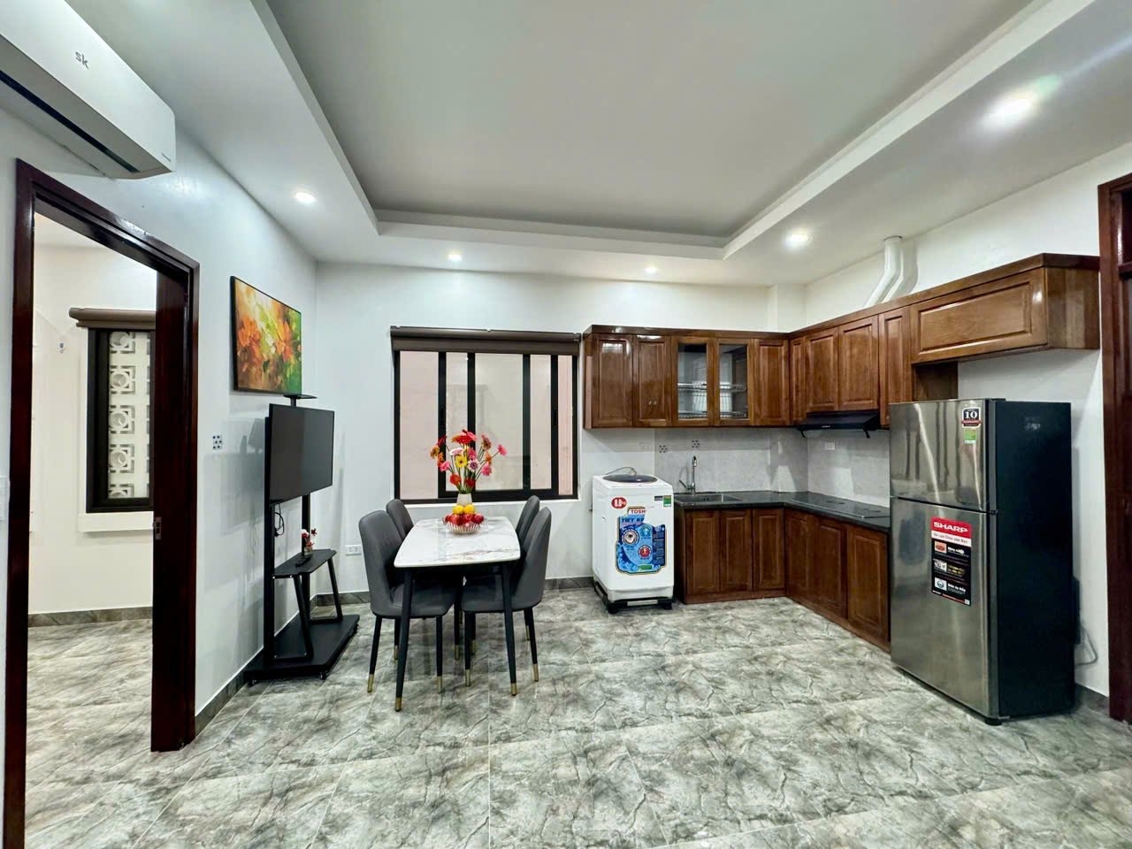 Căn hộ 2 Ngủ 1 Khách 60m2 tại Tầng 2 — ảnh 2