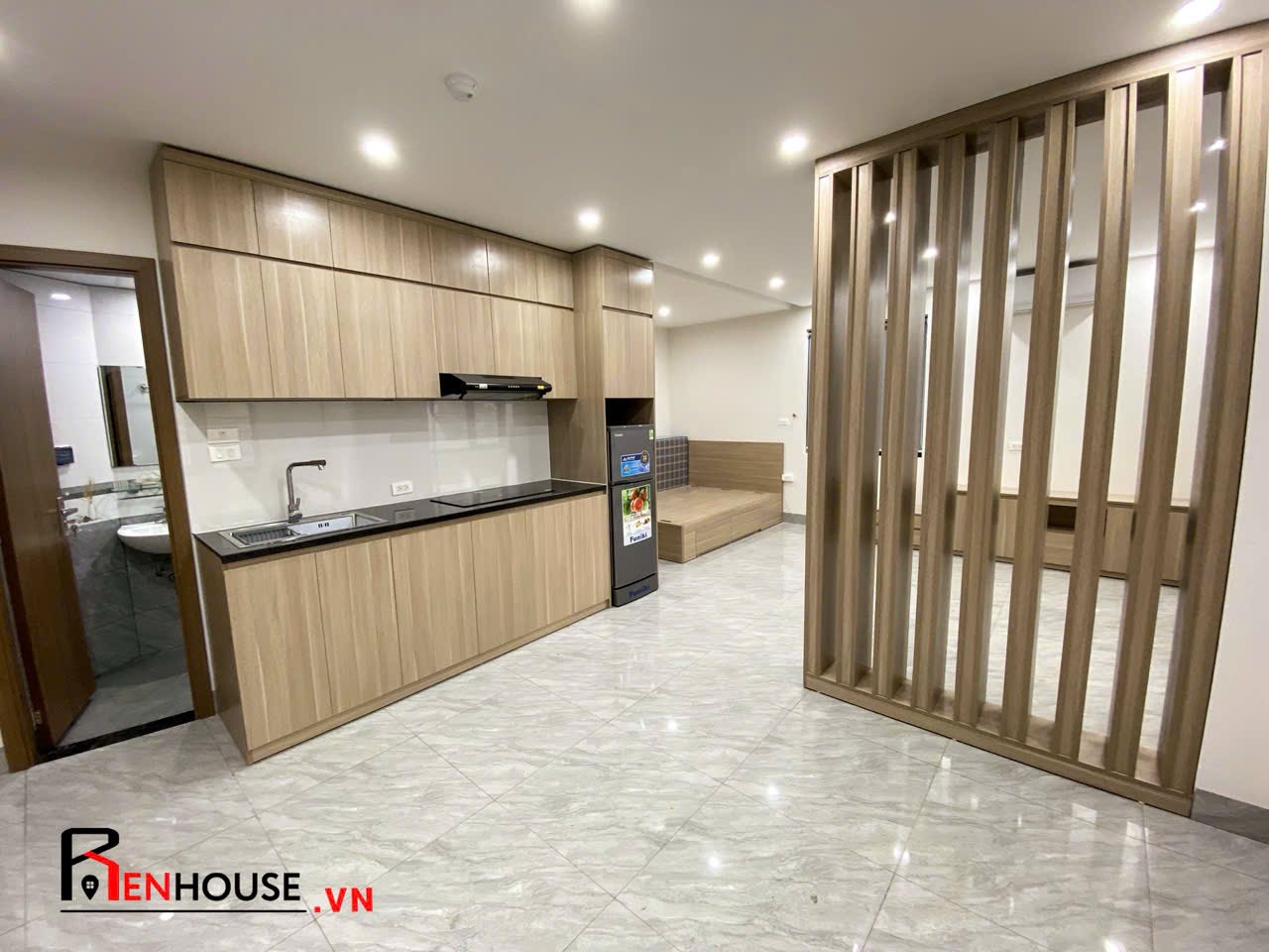 Căn hộ 2 Ngủ 1 Khách 50m2 tại Tầng 8 — ảnh 2