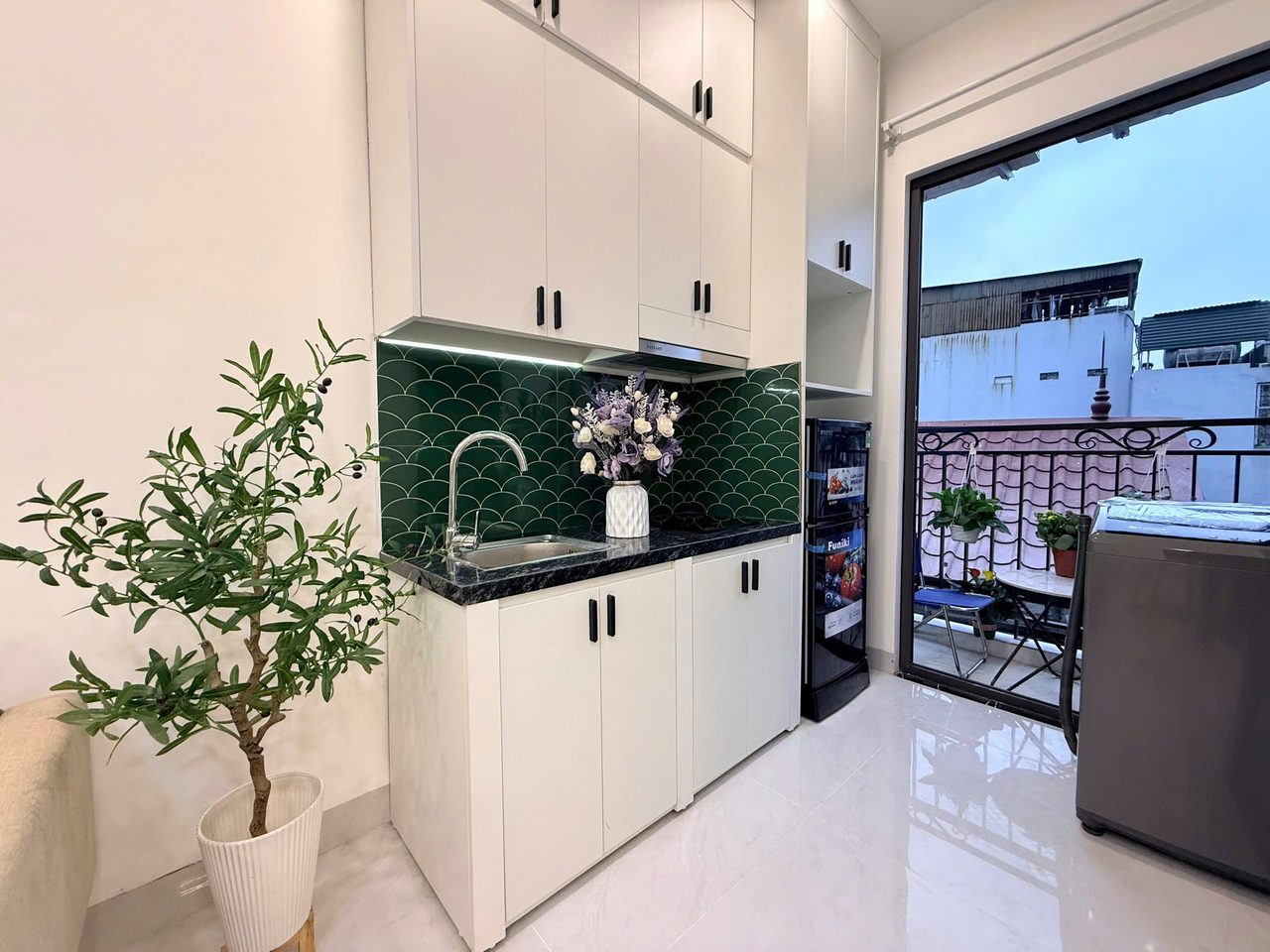 Căn hộ 1 Ngủ 1 Khách 37m2 tại Tầng 5 — ảnh 2