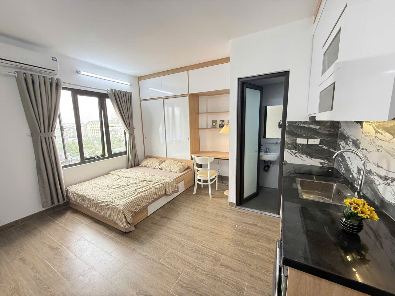 Căn hộ Studio 20m2 tại Tầng 4 — ảnh 2