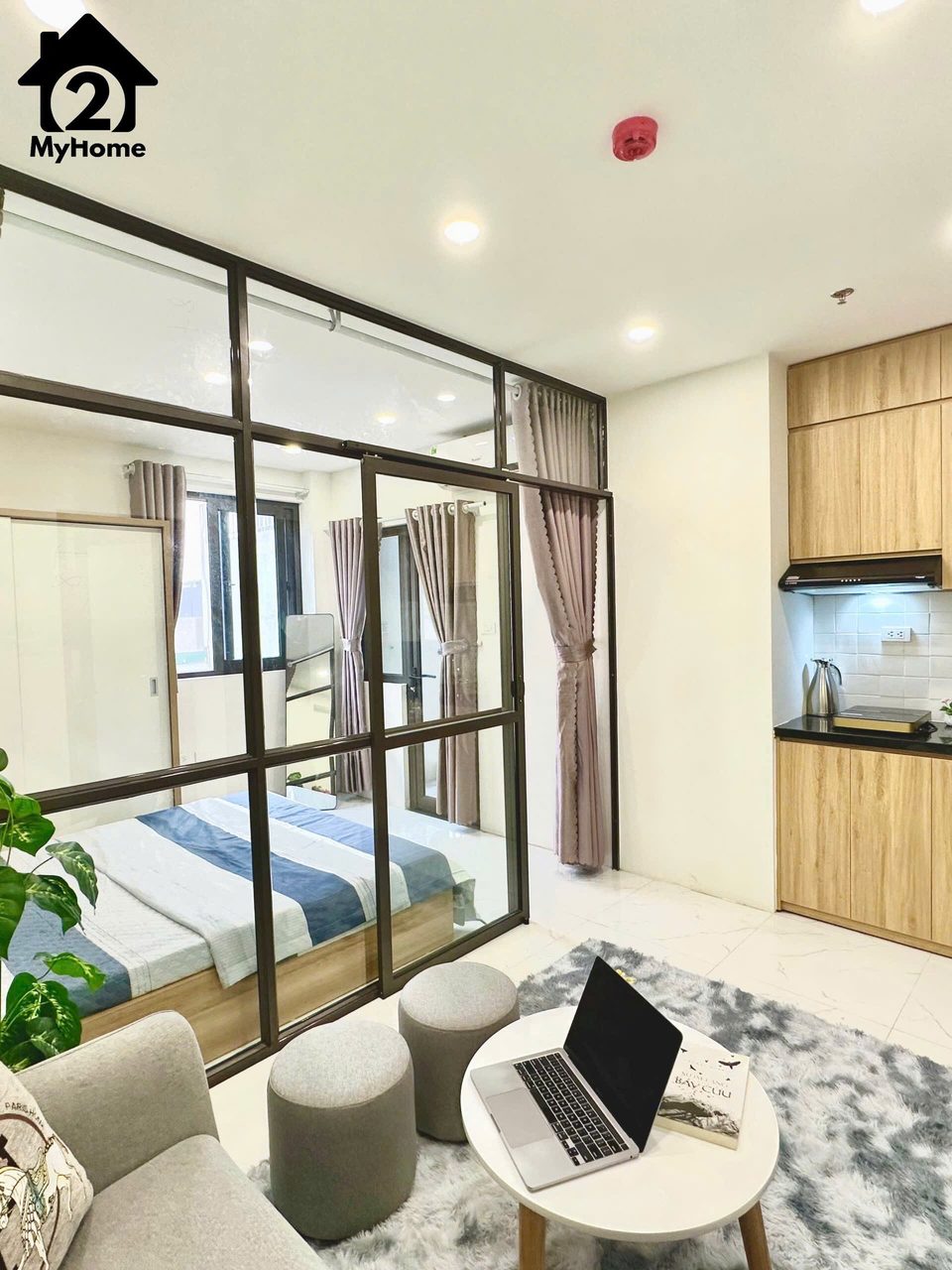 Căn hộ 1 Ngủ 1 Khách 35m2 tại Tầng 4 — ảnh 2