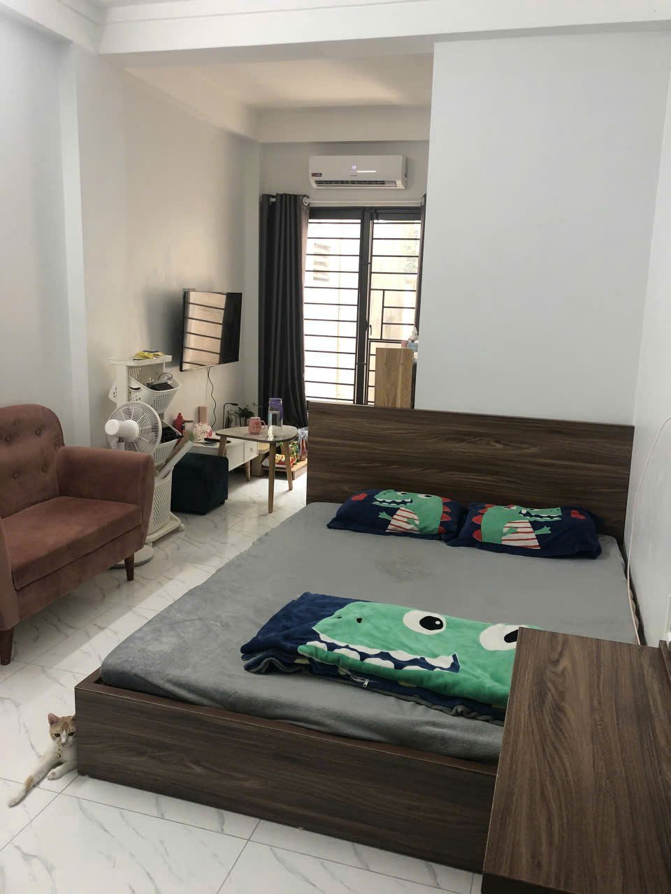 Căn hộ 1 Ngủ 1 Khách 35m2 tại Tầng 5 — ảnh 2