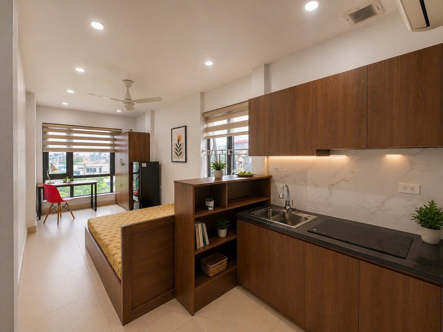 Căn hộ Studio 20m2 tại Tầng 5 — ảnh 1