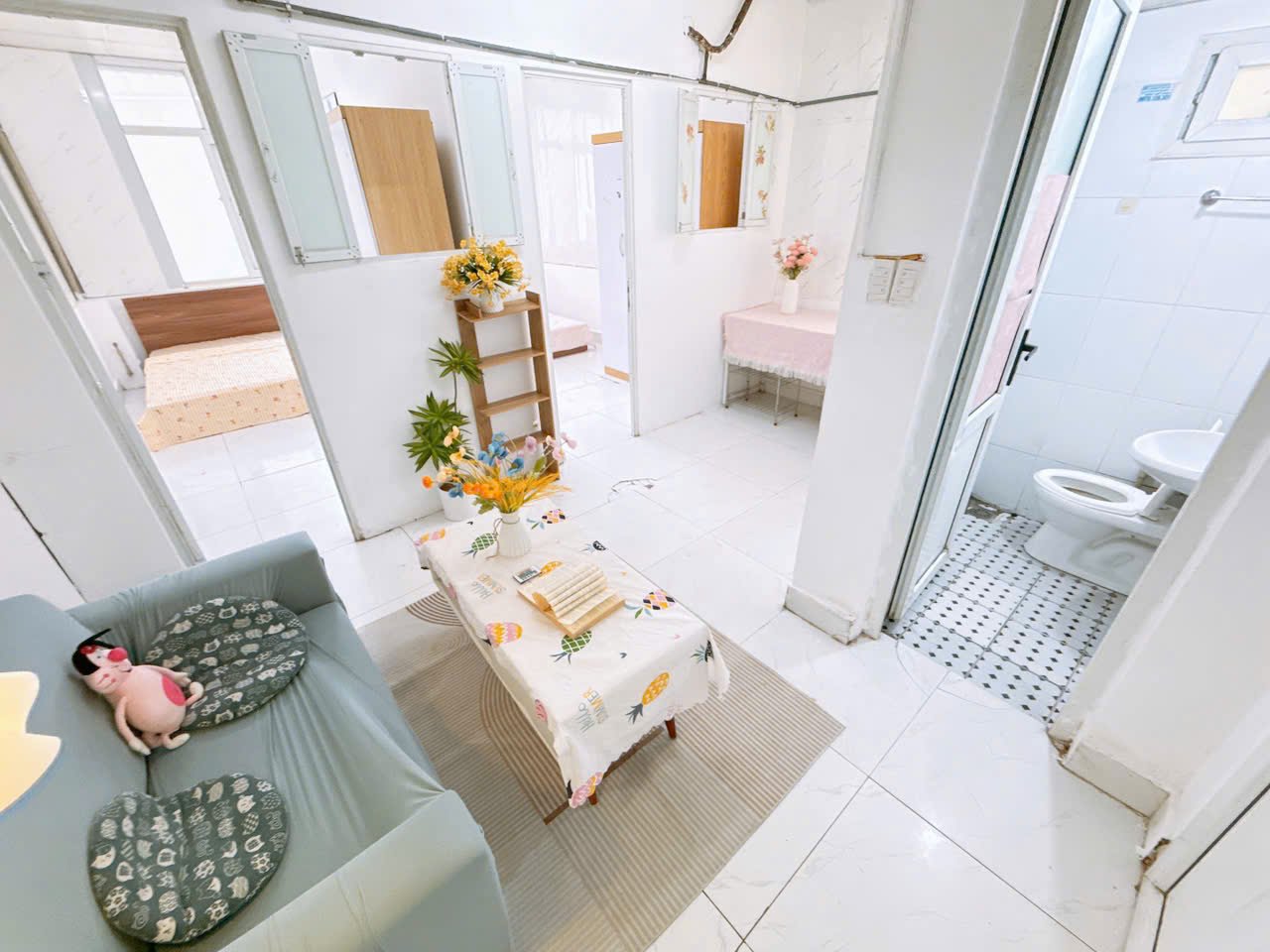 Căn hộ 2 Ngủ 1 Khách 50m2 tại Tầng 6 — ảnh 2