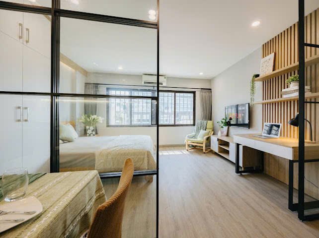 Căn hộ 1 Ngủ 1 Khách 35m2 tại Tầng 2 — ảnh 2