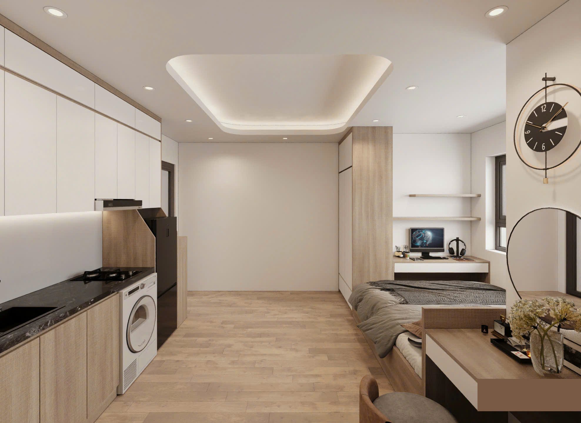 Căn hộ Studio 40m2 tại Tầng 2 — ảnh 1