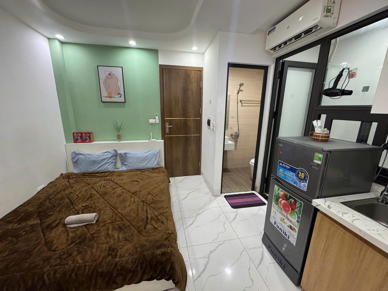 Căn hộ Studio 28m2 tại Tầng 8 — ảnh 2