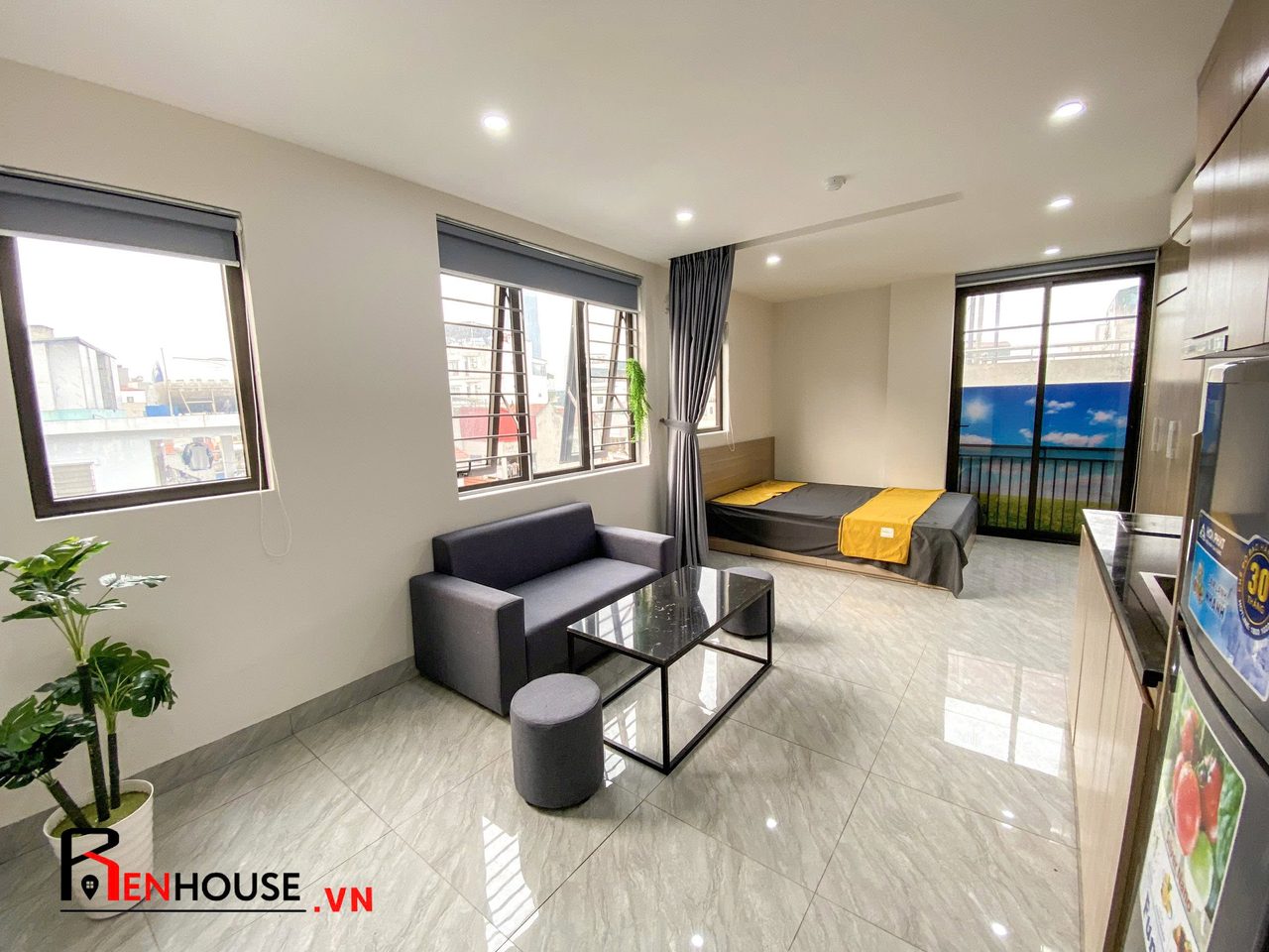 Căn hộ Studio 30m2 tại Tầng 3 — ảnh 1