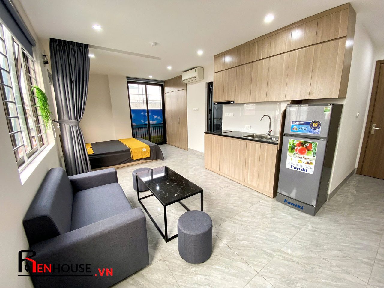Căn hộ Studio 30m2 tại Tầng 3 — ảnh 2