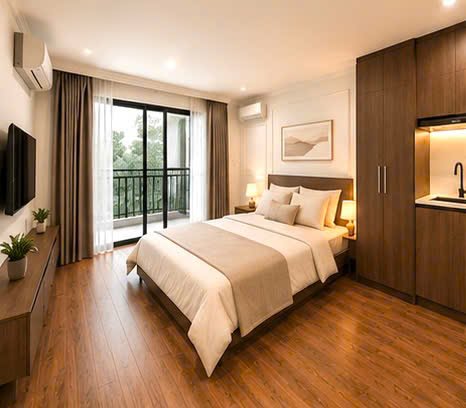 Căn hộ Studio 20m2 tại Tầng 2 — ảnh 1