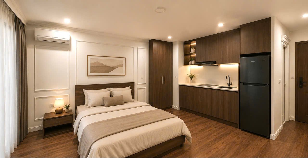 Căn hộ Studio 20m2 tại Tầng 2 — ảnh 2