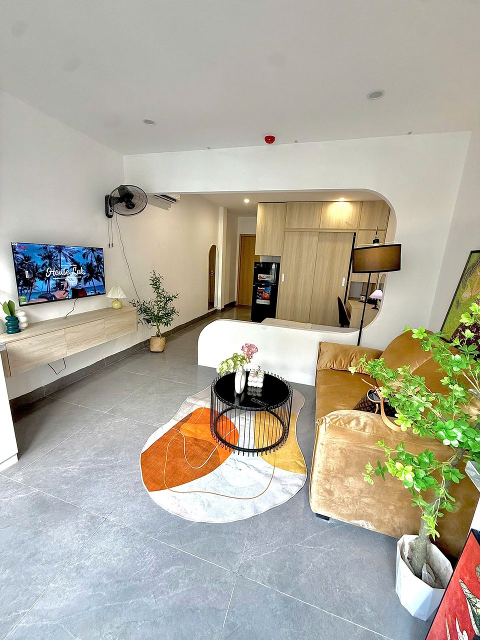 Căn hộ 1 Ngủ 1 Khách 35m2 tại Tầng 4 — ảnh 1