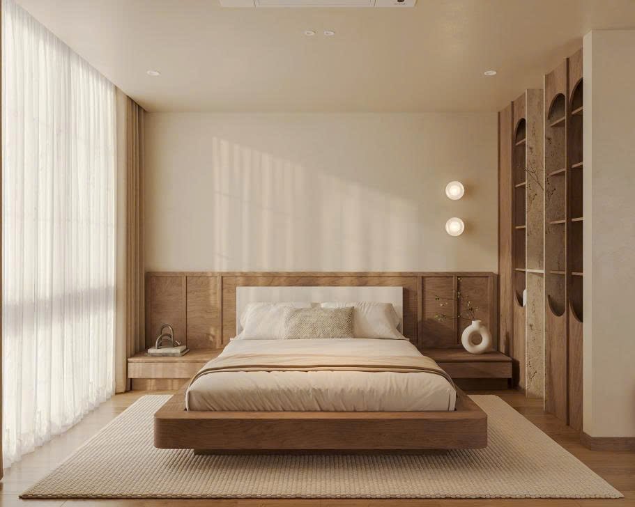 Căn hộ 1 Ngủ 1 Khách 38m2 tại Tầng 3 — ảnh 2