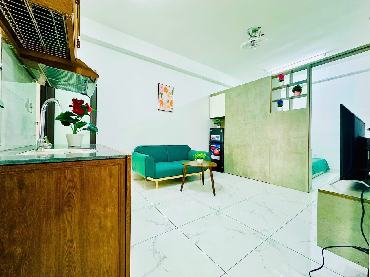 Căn hộ 1 Ngủ 1 Khách 30m2 tại Tầng 1 — ảnh 2