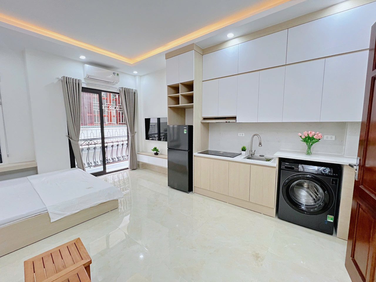 Căn hộ 1 Ngủ 1 Khách 35m2 tại Tầng 3 — ảnh 1