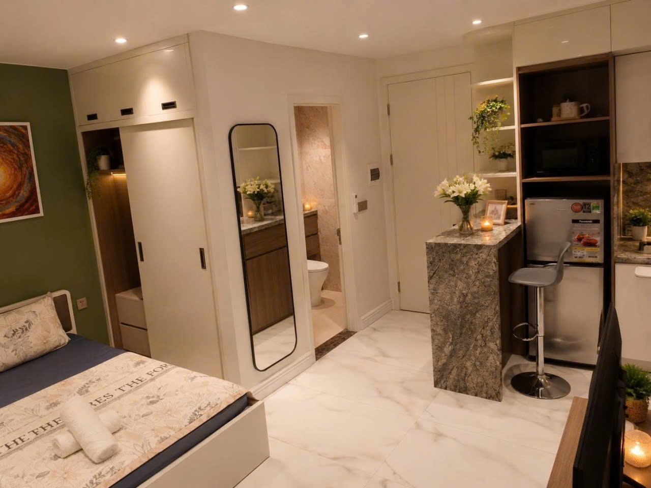 Căn hộ Studio 30m2 tại Tầng 3 — ảnh 2