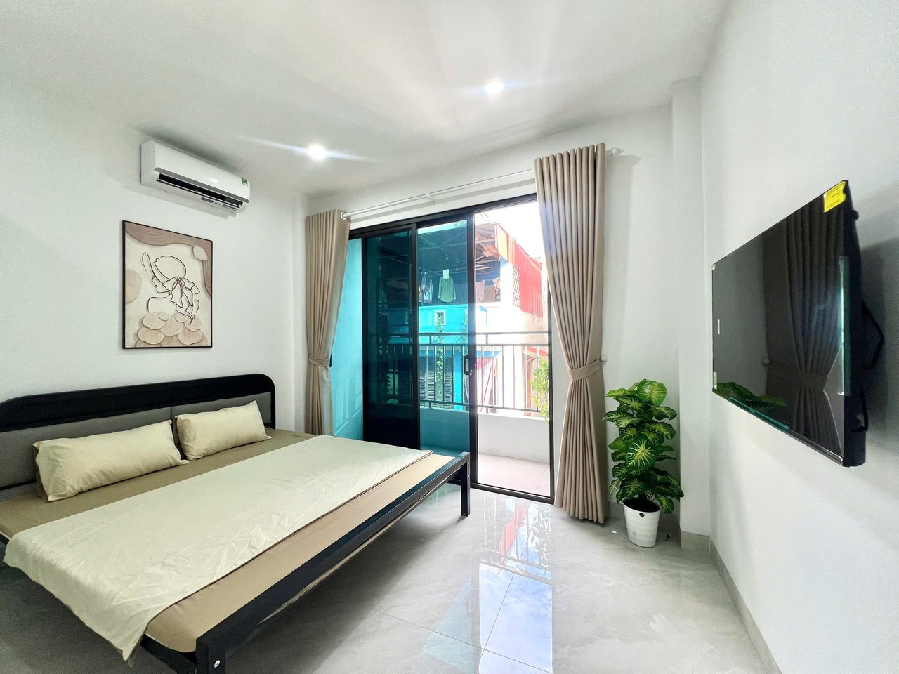 Căn hộ 1 Ngủ 1 Khách 40m2 tại Tầng 3 — ảnh 2