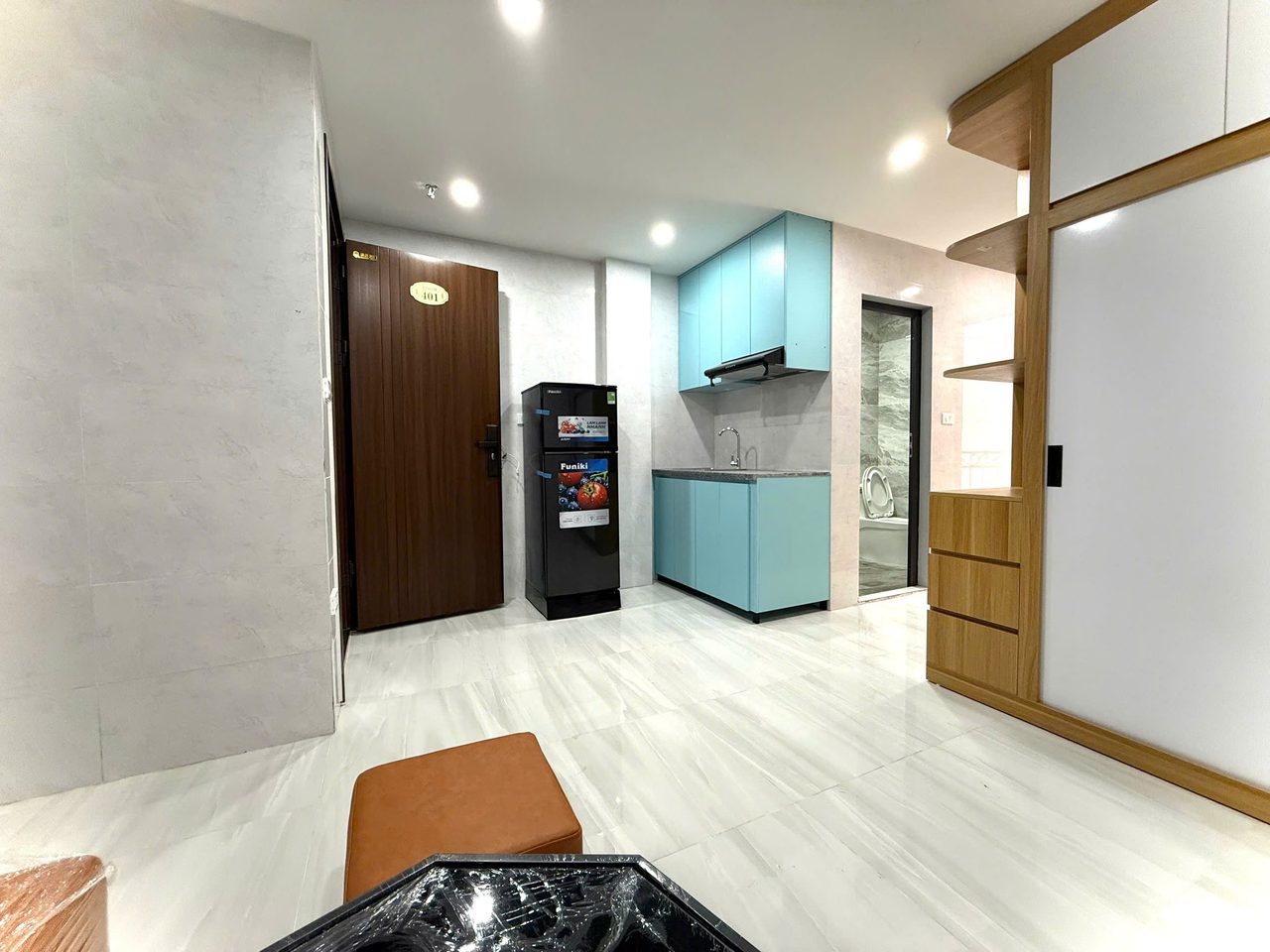 Căn hộ 1 Ngủ 1 Khách 35m2 tại Tầng 4 — ảnh 2