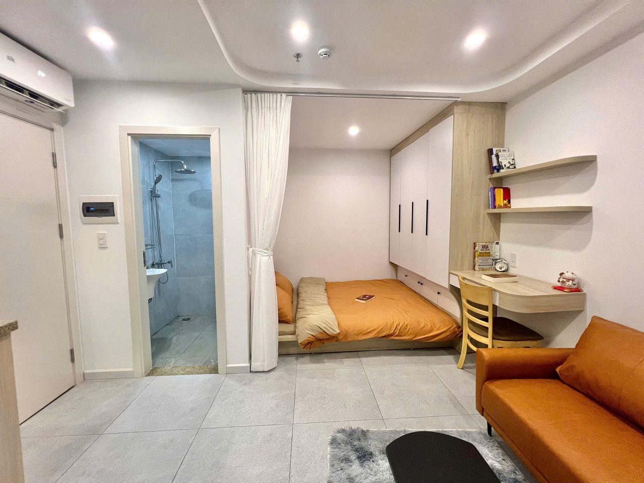 Căn hộ 1 Ngủ 1 Khách 35m2 tại Tầng 4 — ảnh 1