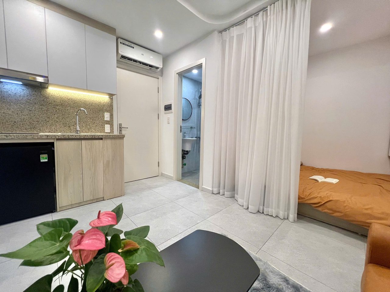 Căn hộ 1 Ngủ 1 Khách 35m2 tại Tầng 4 — ảnh 2