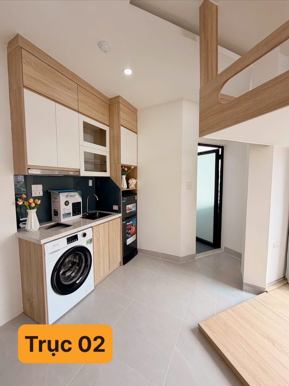 Căn hộ Studio 30m2 tại Tầng 3 — ảnh 2