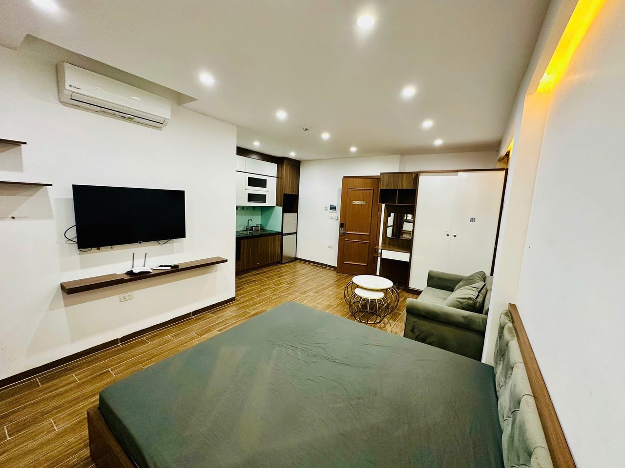 Căn hộ 1 Ngủ 1 Khách 35m2 tại Tầng 3 — ảnh 2