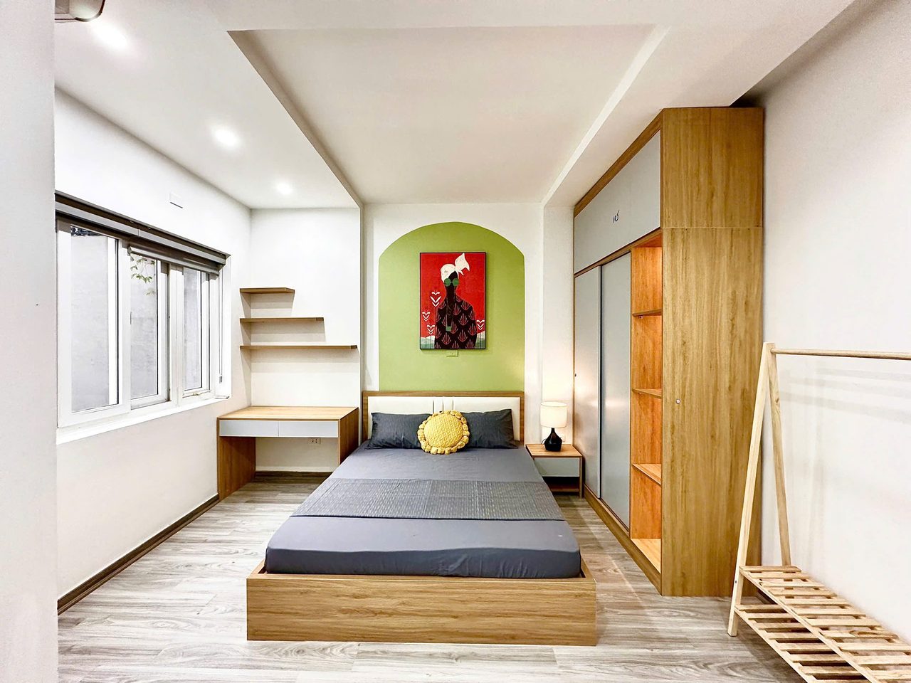 Căn hộ 1 Ngủ 1 Khách 40m2 tại Tầng 6 — ảnh 2