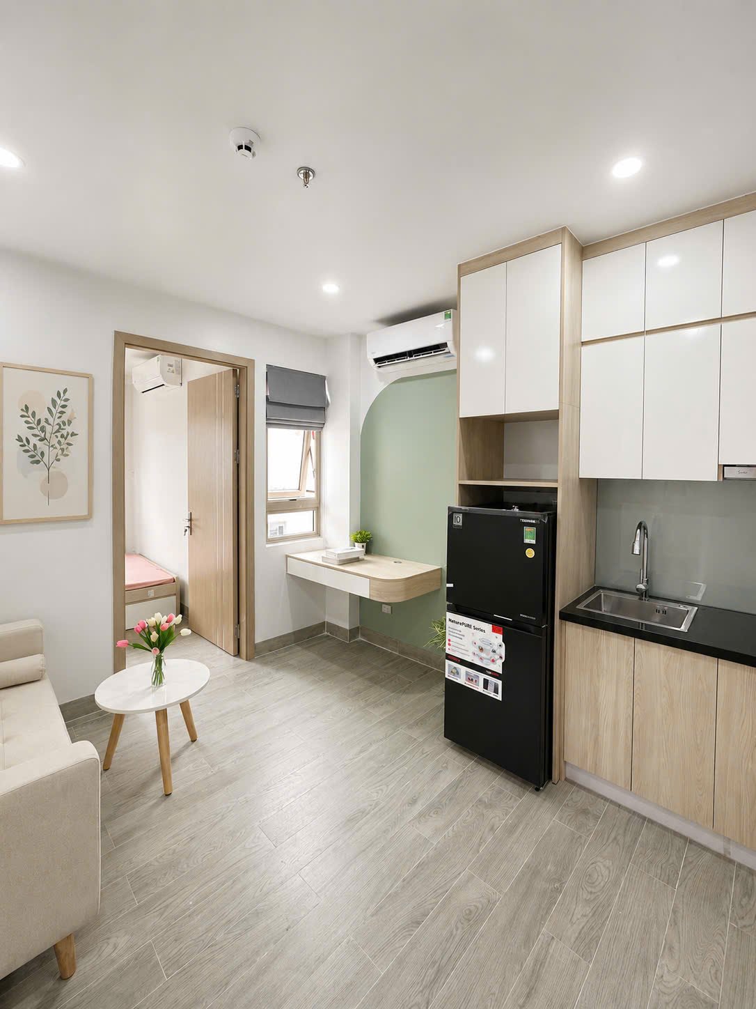 Căn hộ 1 Ngủ 1 Khách 35m2 tại Tầng 3 — ảnh 2