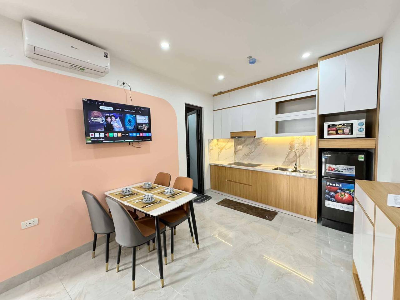 Căn hộ 2 Ngủ 1 Khách 45m2 tại Tầng 3 — ảnh 1